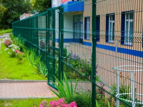 3D заборы для детского сада 80 метров фото в Новопетровском