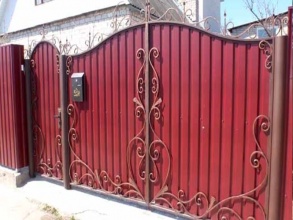 Калитка - пример 1 фото в Новопетровском
