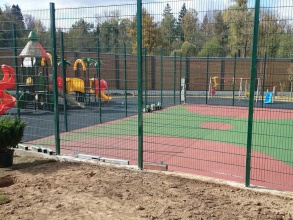 Забор на детскую площадку 50 метров фото в Новопетровском